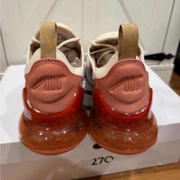 Nike Air Max 270 Light Cream Terra Blush (Women's) - Picture 4 of 10